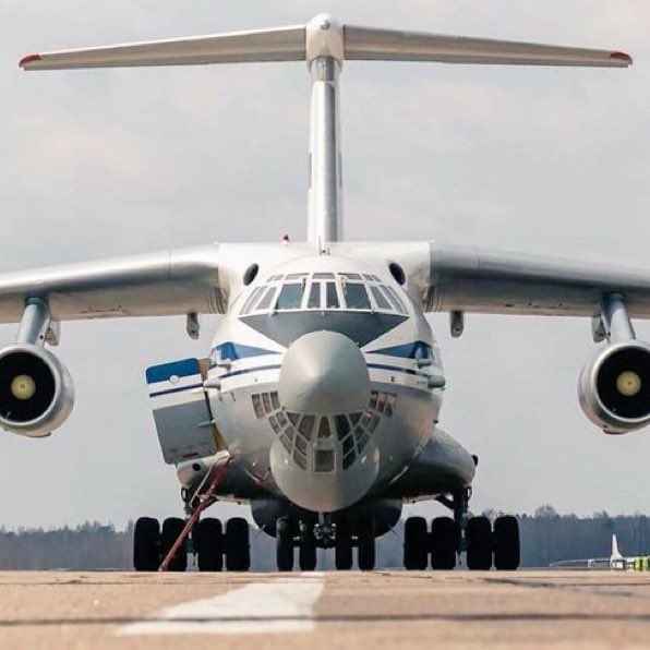 Imagen de Un avión militar ruso acaba de aterrizar en VENEZUELA!!
El avión se utilizó anteriormente para transportar soldados de Wagner por África.